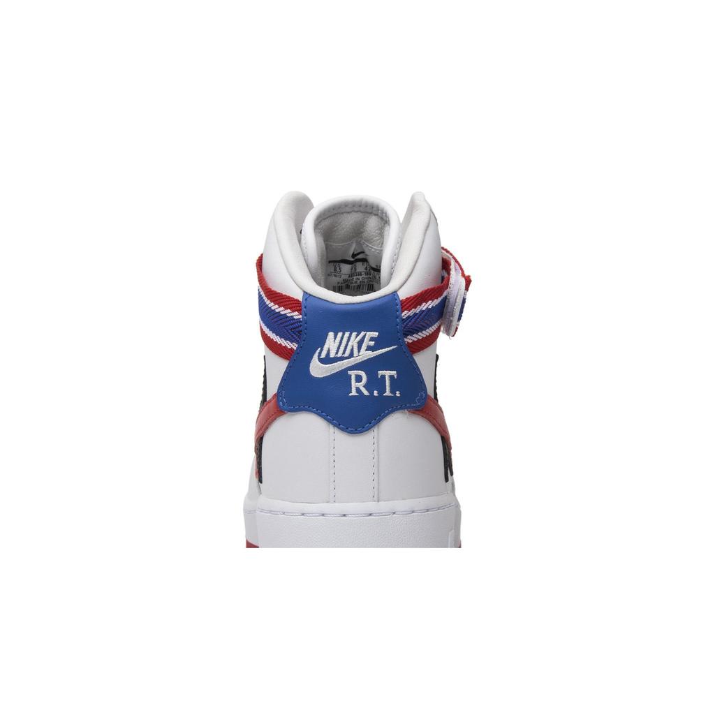 Riccardo Tisci Air Force 1 High 'Weiß' (Unisex) Weiß / Schwarz-Game Royal-University Red Skateboard-Schuhe AQ3366 100