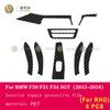 For BMW F30 F31 F34 GT 2013-2018 Car Interior Carbon Fibre Film 5D PET Center Console Anti Scratch Resist Film Accessories Refit