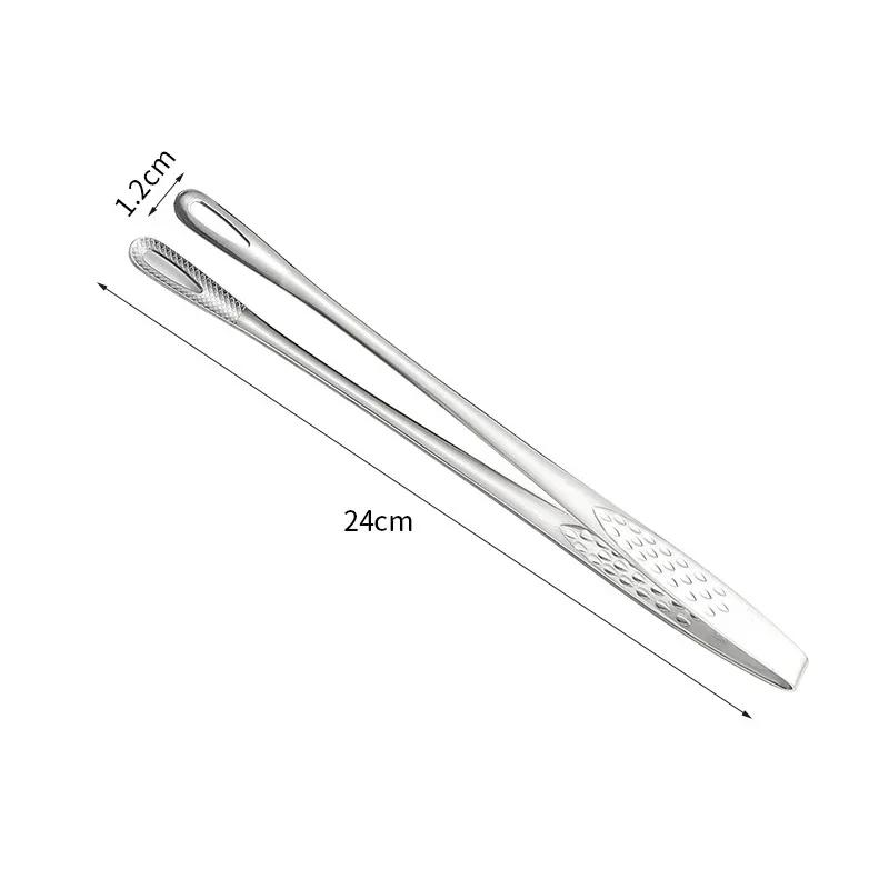 Economic Kitchen Tongs Stainless Steel Barbecue Tongs Clip BBQ Grill Meat Tongs Cooking Tweezers for Food Utensils Kitchen Tools