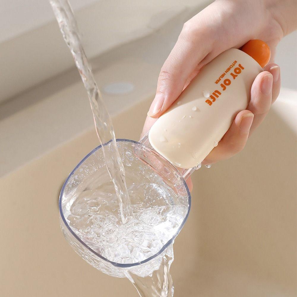 PET Kitchen Rice Scoop Multifunctional Moisture and Insect Prevention Household Food Spoon With Sealing Clip