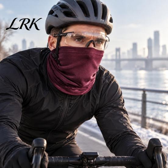 Neck Gaiter Mask Face for Cycling, Winter Velvet Skiing Mask, Thermal Cover Windproof Cold Weather Men Women Guard