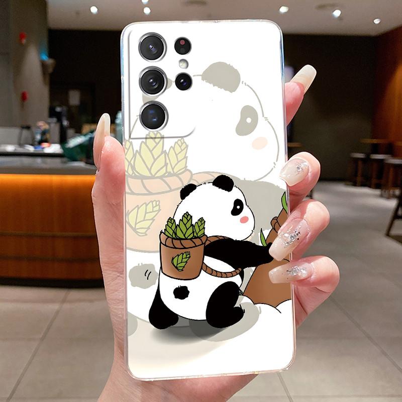 For Samsung S21 Ultra Case Clear Casing Fashion Butterfly Flower Soft TPU Silicone Cover For Samsung Galaxy S20 Ultra Phone Case