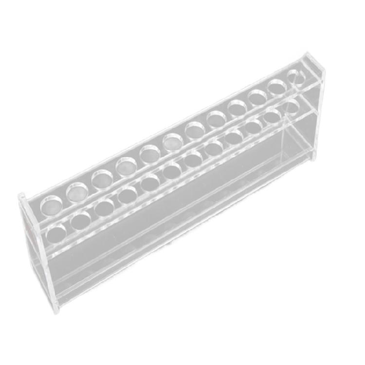 Desktop Test Tube Rack Test Tube Holder Tube Stand Lab Tube Holder Bracket Clear Test Tube Display Stand Test Tube Stand