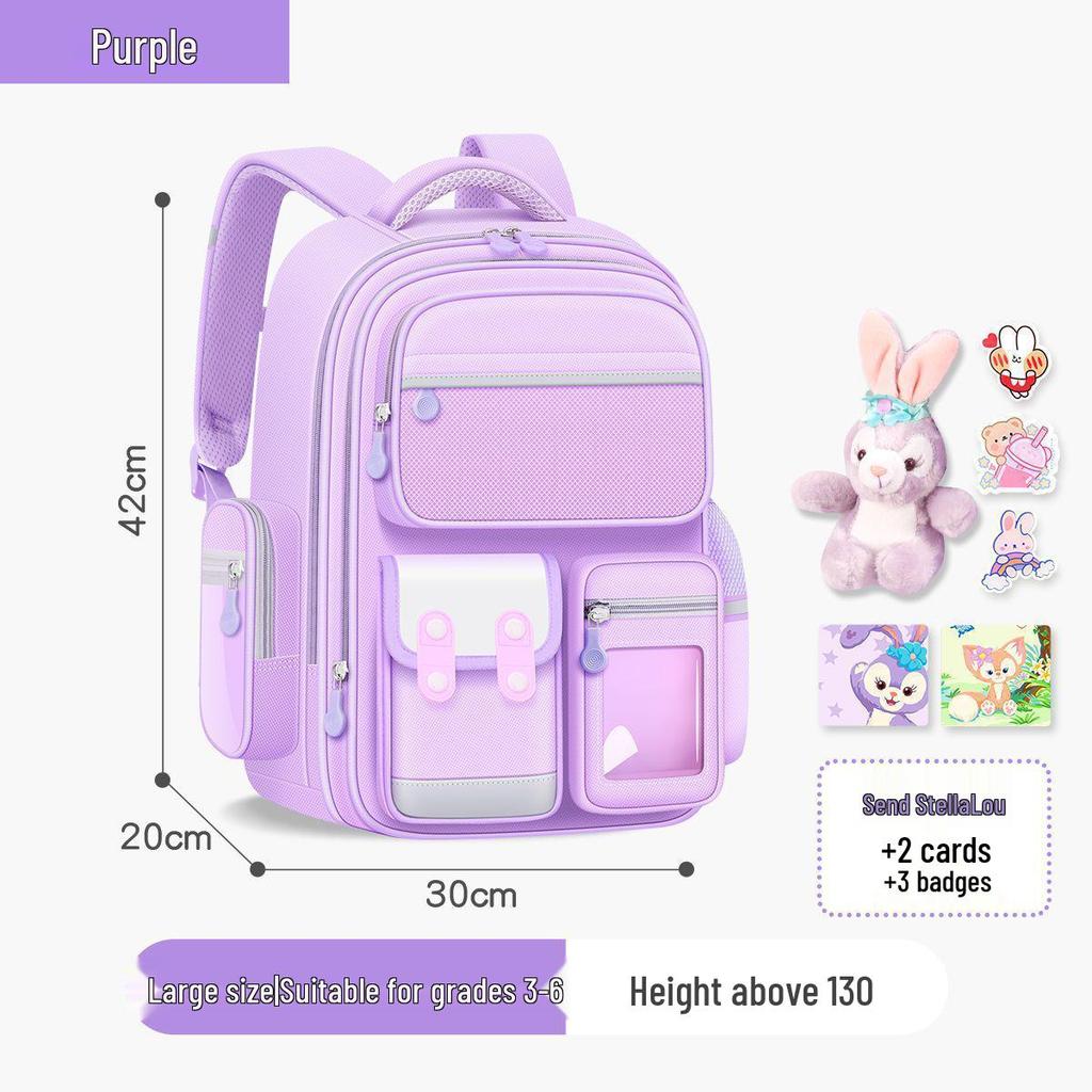 Large Capacity Naruto Backpack for Boys & Girls, Grade 6 - Lightweight, Spine-Friendly