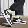 Nike Air Force 1 07 GS Panda Sneakers per Bambini Nero Bianco DV1621-001