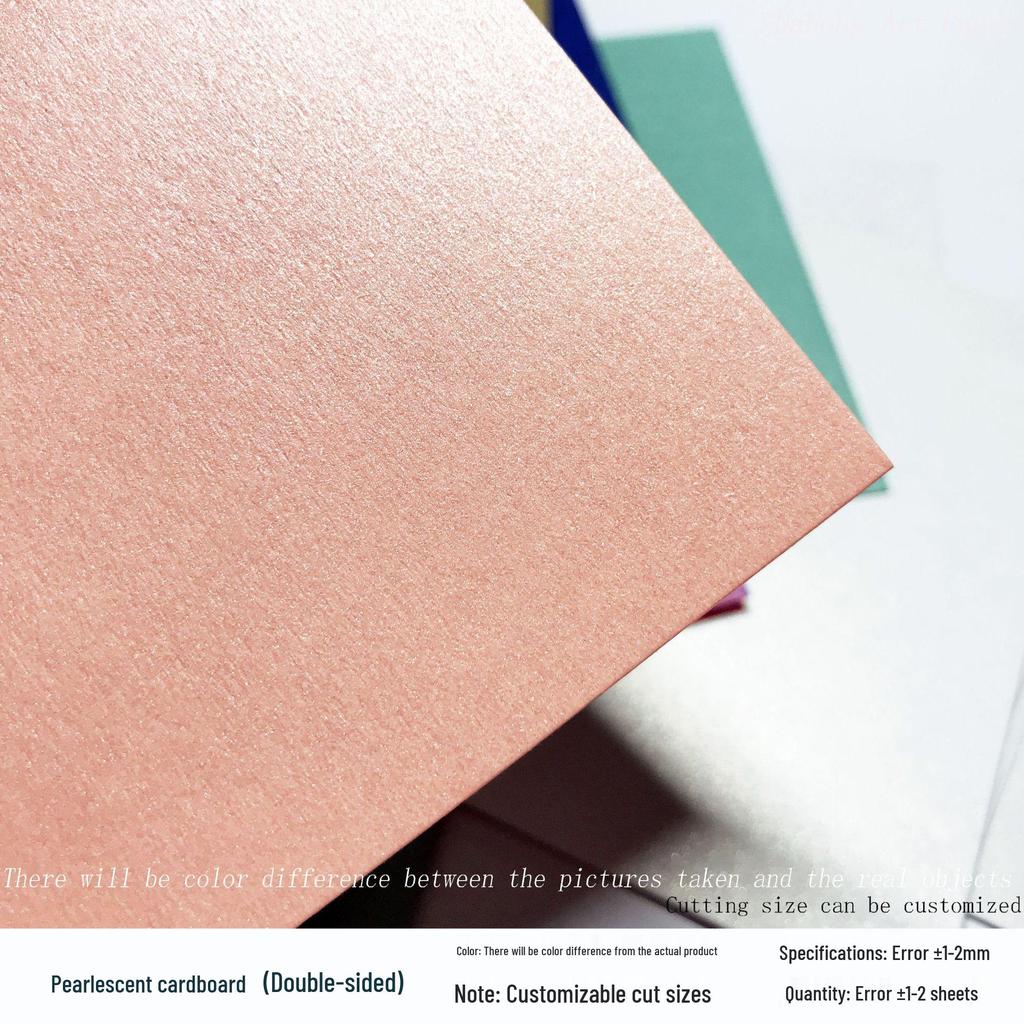 A6 Double-sided Pearl Cardstock - 250g, Blank Postcard for Handwritten Greetings, Flower Bouquet Design