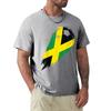 Soccer With Flag Of Jamaica T-shirt Aesthetic clothing vintage clothes fruit of the loom t shirts