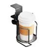 Desk Mounted Cup Holder with Headphone Hook Multifunctional Organizers Table Edge for Home Office Use