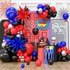 Black Gold Balloon Garland Arch Kit for Graduation and Birthday Decorations
