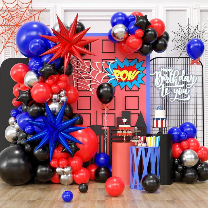 Black Gold Balloon Garland Arch Kit for Graduation and Birthday Decorations