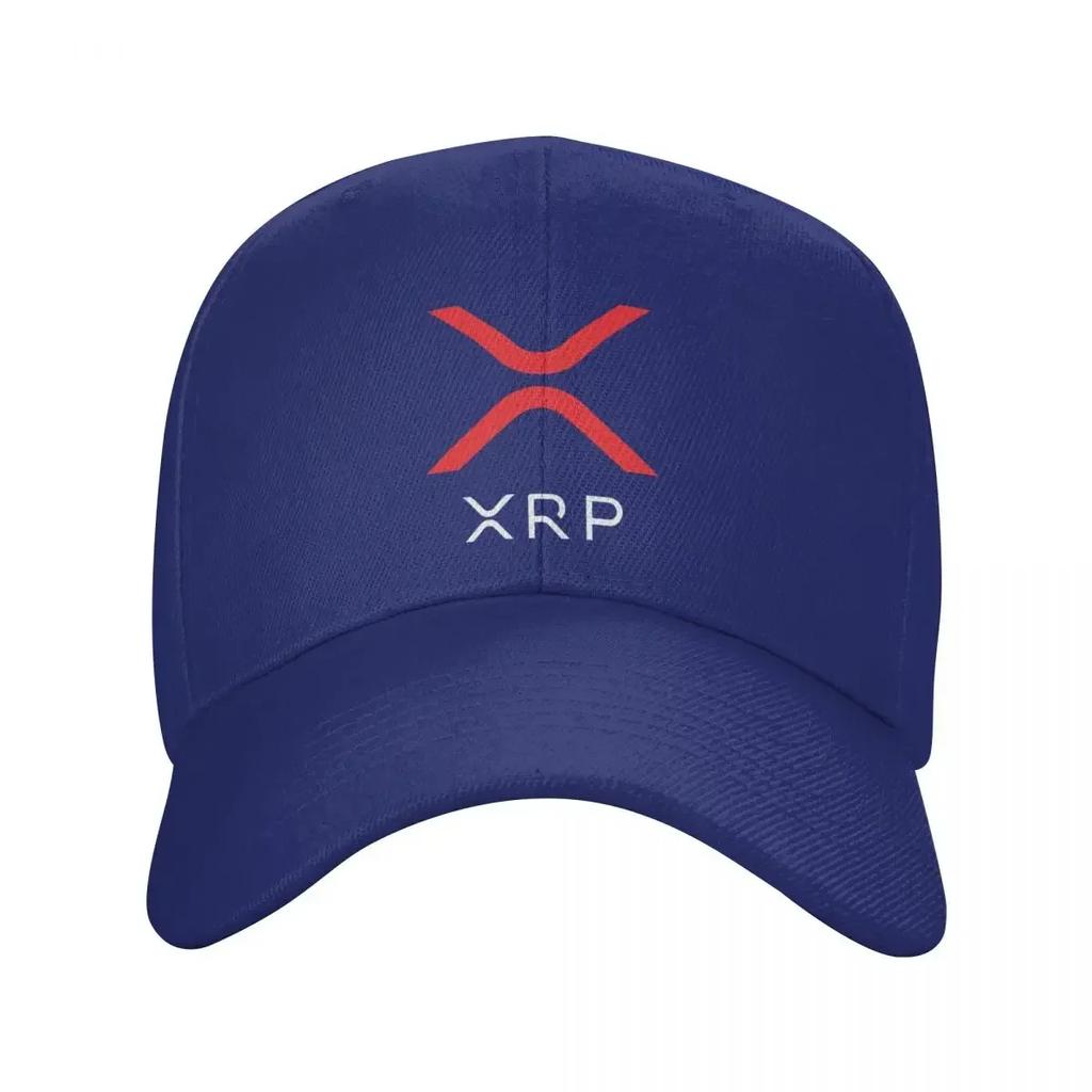 Classic Ripple XRP Ripple Red Baseball Cap Unisex Women Custom Adjustable Adult Bitcoin Dad Hat Hip Hop Snapback Hats Trucker Caps