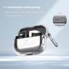 For Samsung Galaxy Buds3/Buds3 Pro Case TPU Wireless Earphone Cover with Carabiner