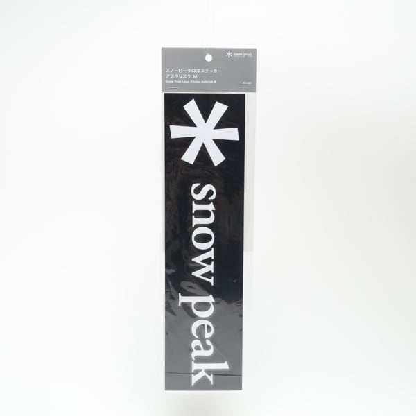        Snow Peak Nv 007 [Snow Peak Logo Sticker Asterisk M]