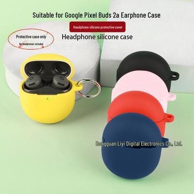 Google Pixel Buds 2 Schutzhülle aus Silikon mit Ladeetui und Aufbewahrungstasche