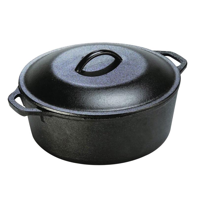 Cast Iron Dutch Oven with Chili Pepper Handle