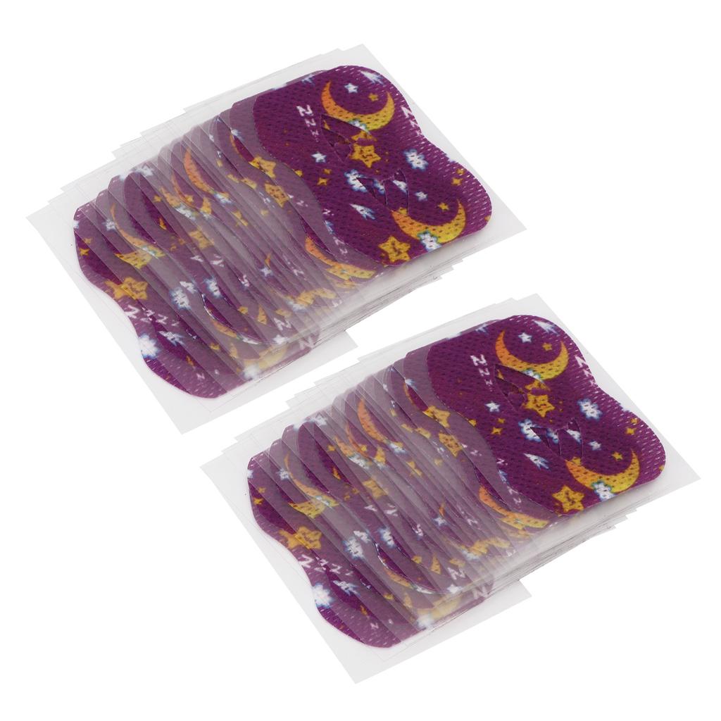 40pcs Kids Mouth Tapes Breathing Training Reduce Snoring Filtered Air Hypoallergenic Physical