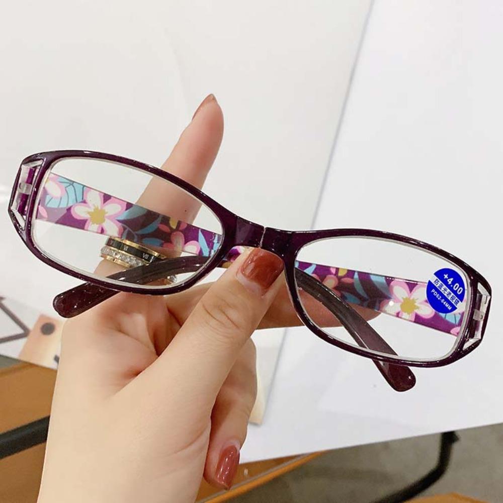 PC Elderly Reading Eyewear Zinc Zinc Alloy Anti Blu-ray Eyewear 3 Color Folding Presbyopic Glasses  Daily