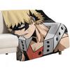 Bakugo Throw Blanket Soft Comfort Blanket for Reading Watching TV