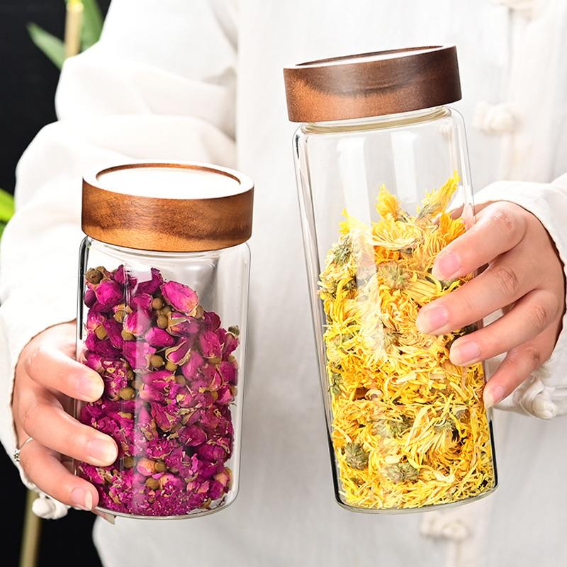 Kaffeebohnen Aufbewahrungsbehälter Röhren Displayständer Teeflasche Glas Einzeldosis Espresso Zubehör Kaffeegeschirr Set Barista Werkzeug Geschenk