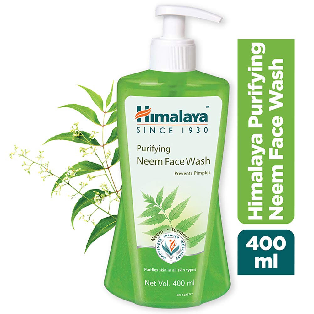 Himalaya Purifying Neem Face Wash, 400 ml & Himalaya Herbals Purifying Neem Foaming Face Wash, 150ml