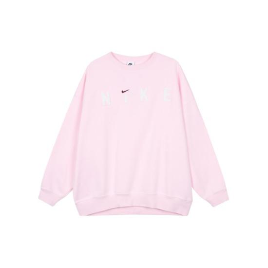 Nike Свитшот женский AS W NSW COZY FLC OS CRW Розовый FV4012-663 EU L розовый