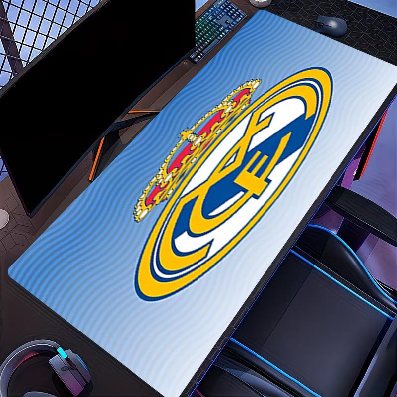Football team Madrid Print Mouse Pad, for Keyboard Pad Laptop PC Mat for Office Home Use, Desk Decor, Perfect Birthday Gift for Gamers