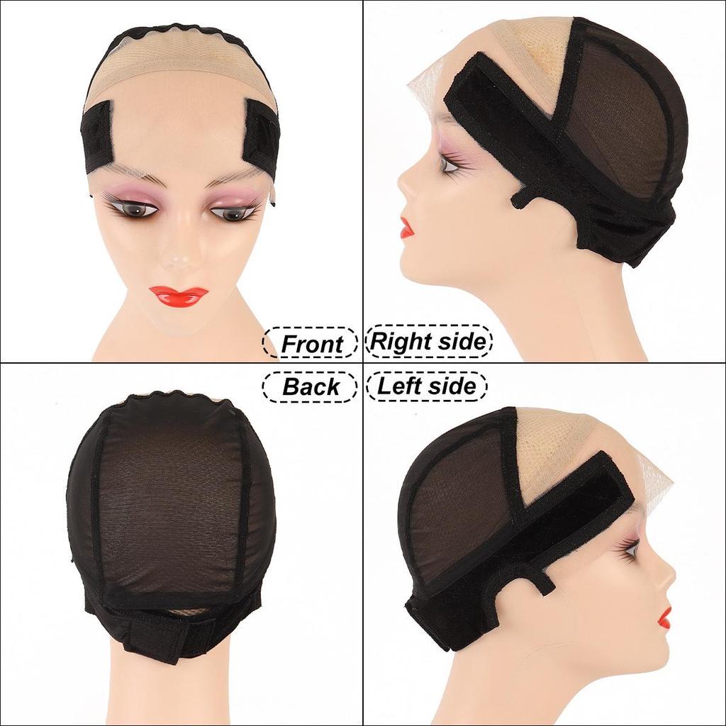 Enhanced Velvet Lace Stretch Wig Cap - Popular Large Size