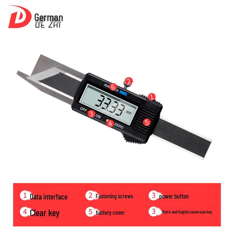Digital Vernier Chamfer Gauge High-Precision Electronic Caliper