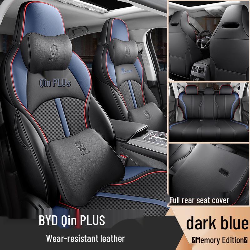 BYD Qin PLUS Dedicated Seat Cover: Four-Season Full Wrap DMi/EV Universal Cushion