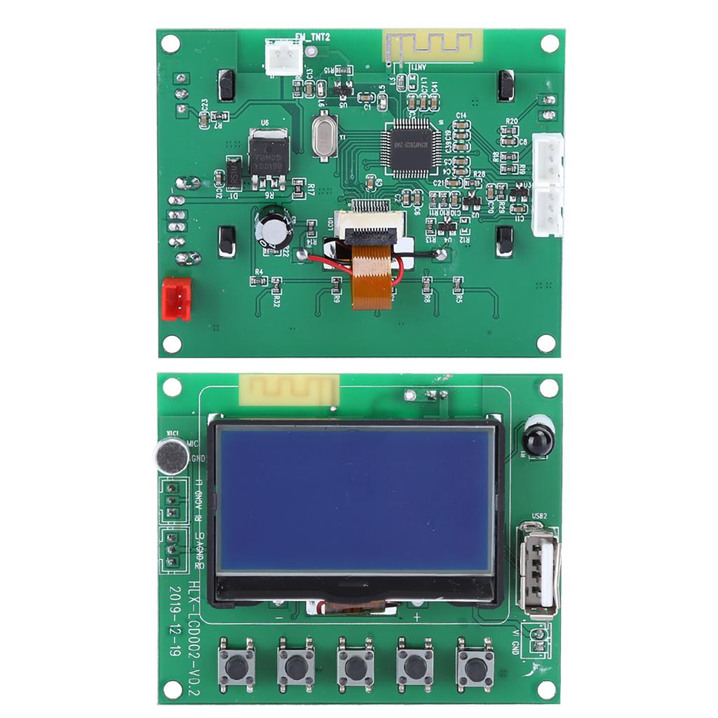 Mount MP3 Bluetooth Decoder Board Lyrics Display Module LCD Remote Controller Supplies