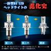 H4 LED Headlight, For Cars/Motorcycles, Hi/Lo Switching, Fanless, 12,000 lm, DC /24V Compatible with
