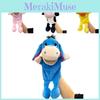 Cows Pigs Ducks Frogs Mouth Opening Ventriloquis Puppet Toys Hand Plush Kid Gift