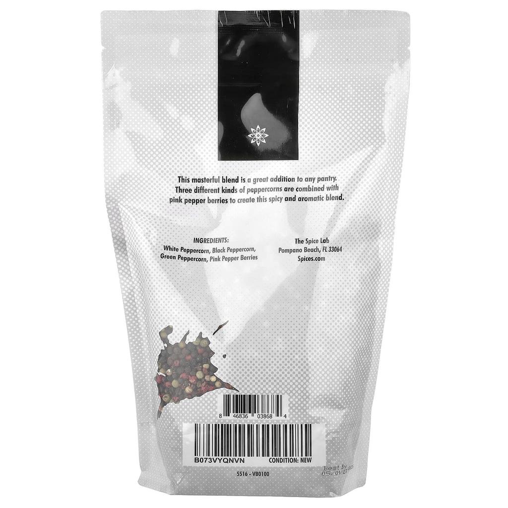 The Spice Lab, Kings Blend Peppercorns, 1 lb (453 g)
