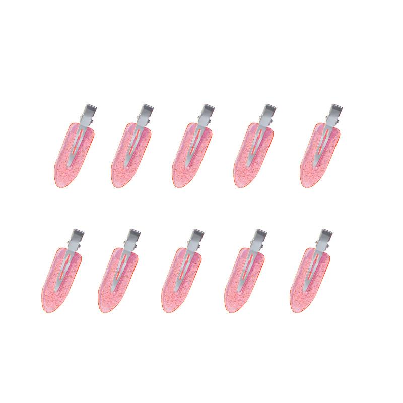10pcs/set No Crease Basic Hair Clips For Women Girls Hair Styling Makeup No Bend Hairpins Barrettes Hair Accessories