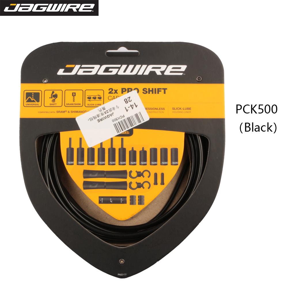 JAGWIRE 2X Pro Shift Kit High Precision Grinding Stainless Steel Mountain Bike Shift Line Road Bike Transmission Line чёрный
