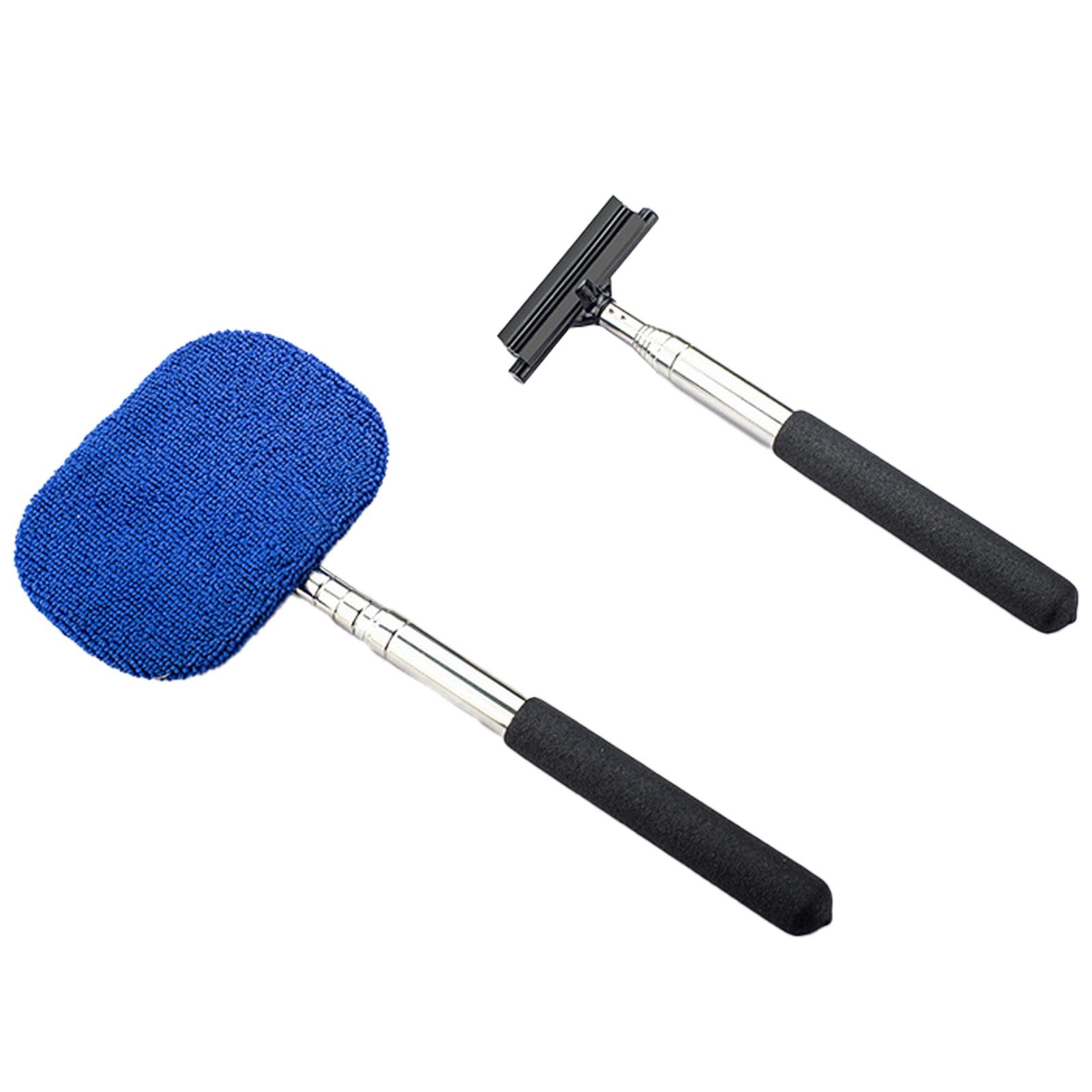 

Window Cleaning Brush Telescopic Rod Car Windshield Clean Multi-functional Car Wiper Cleaner Glass Auto Accessories