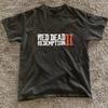 Tricou Red Dead Redemption 2, Tricou cu Logo, Vintage Rockstar Games Cowboy Western