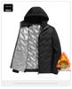 Men's & Women's Hooded Graphene Down Jacket - 90% Goose Down, Lightweight, Fashionable, Warm, Casual Couple Style for Autumn/Winter