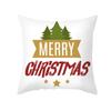 Cartoon Print Christmas Pillow Cover Office Sofa Cushion Pillow Cover Cross-border Home
