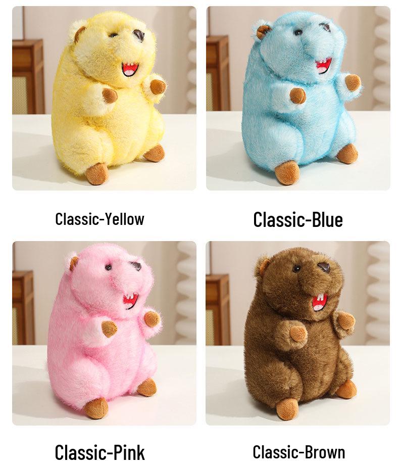Cross-border Plush Marmot Ququwa Doll - Plateau Groundhog Toy, Children's Birthday Gift