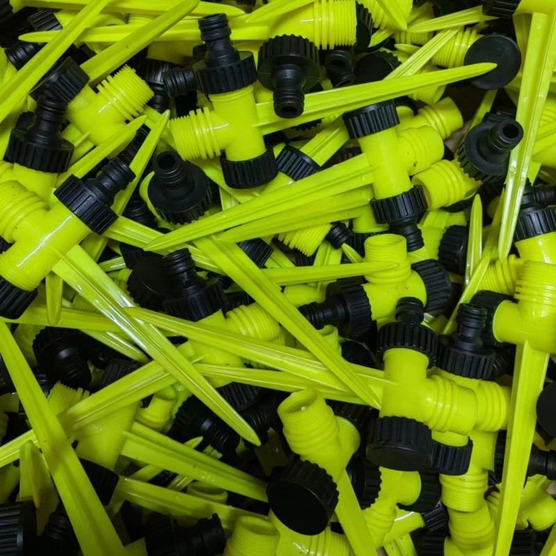 Rotary Garden Irrigation Nozzle: Plastic & Zinc Alloy for Lawn and Agricultural Watering