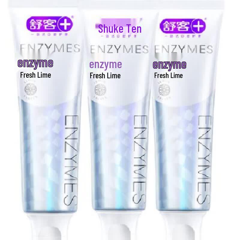 Saky Whitening Enzyme Toothpaste, Fresh Lime, 3-Pack