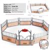 Children's Prancing Horse and Jockey Toy Set