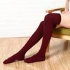 Long Socks Women Autumn Casual Warm Winter Stripe Knitted Thick Stockings