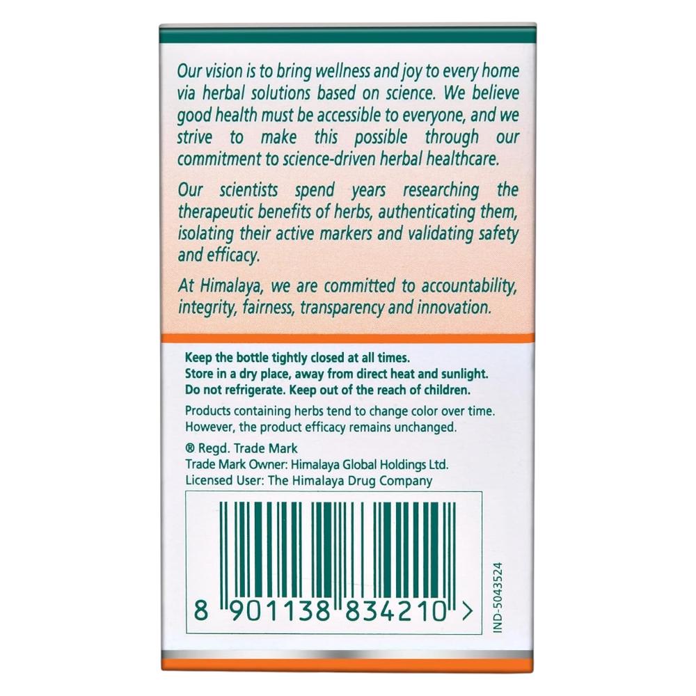 Himalaya Ashwagandha Tablets 250mg Stress Relief Mind Body Rejuvenation 60 Tablets
