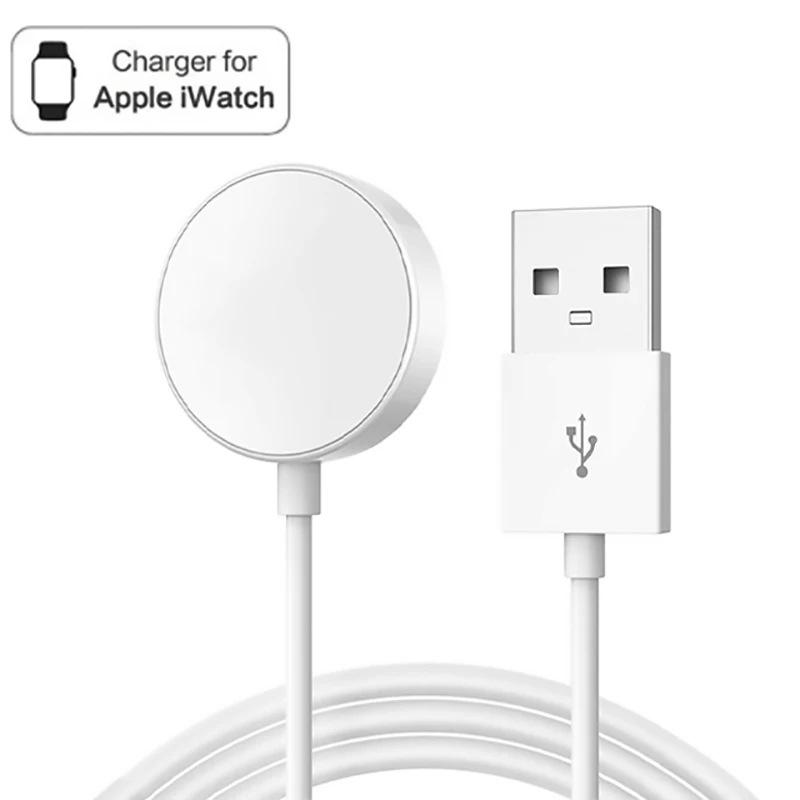 

Magnetic Wireless Charger for Apple Watch, Fast Charging Portable Charger with Built-in Cable, Compatible with iWatch Series Ultra 10 9 8 7 SE 6 5 4 usb Ports