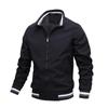 2026 Spring and Autumn Leisure Brand High Quality Jacket Men's Leisure Sports Solid Color Men's Top