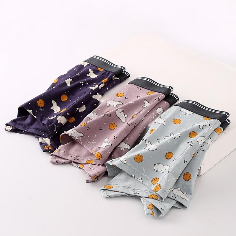 Fenteng Men's Breathable Cotton Boxer Briefs