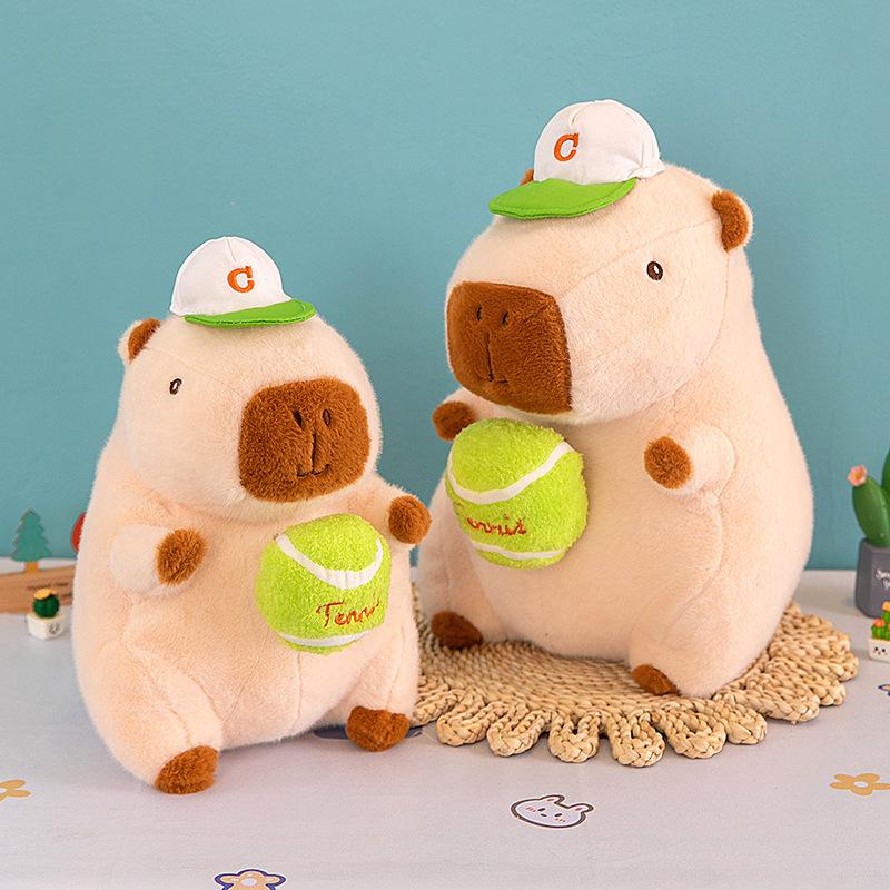 

Кепка бейсболка розовая Касуга Капибара Кукла Кукла Плюшевая игрушка Игровой автомат 25cm（0.2kg）