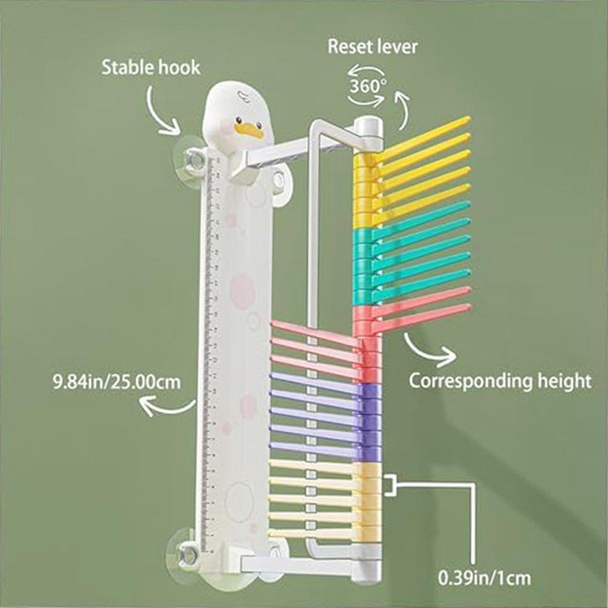 BHBL Vertical Jump Tester for Kids Cartoon Duck Wall Mounted Vertical Jump Trainer Resettable Vertical Jump Measurement Tool China Mainland